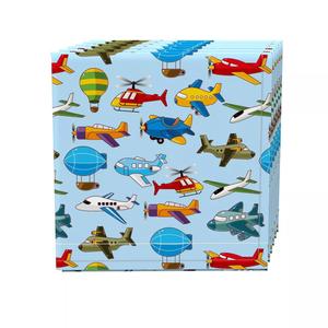 Набор салфеток, 100 % полиэстер, набор из 4 шт., 18x18 дюймов, самолеты