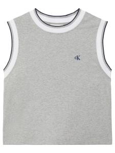 Calvin Klein Jeans Топ в сером цвете