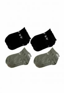 Носки Puma QUARTER UNISEX 12 PACK, Black Grey/Black