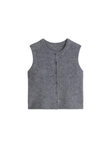 Кардиган без рукавов цвета асфальтовый меланж Marc O'Polo DENIM