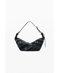 Маленькая женская сумка из искусственной кожи с пряжками Desigual, Black