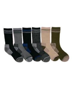 Мужские носки средней высоты, сохраняющие тепло (6 пар) MUK LUKS, Neutral