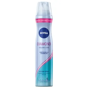 Ультрасильный блестящий лак для волос Nivea Diamond Volume Care, 250 мл