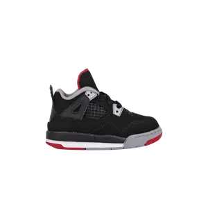 Кроссовки Air Jordan 4 Retro TD 'Bred' 2012, черный