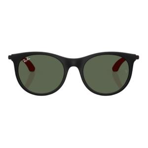 RayBan Рей Бен Роунд солнцезащитные очки, Matte Black