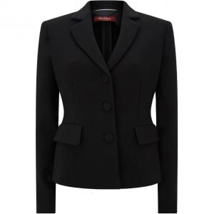 MaxMara Studio Женский черный пиджак Business Suit Coat
