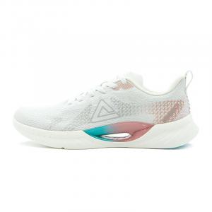 PEAK Удобные и дышащие кроссовки для бега с износостойкой подошвой, низкие, повседневные, Unisex, Gray Red