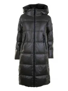 Стеганое пальто с капюшоном Peuterey, зеленый