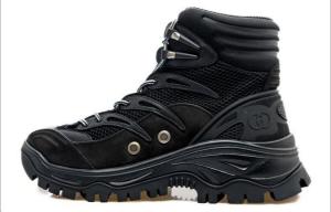 Ботинки мужские Gucci Contrast-Panel, черный