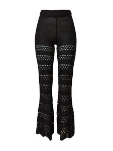 Тканевые брюки Urban Classics Flared Pants, черный
