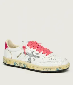 Кожаные кроссовки BSKTCLAD Premiata, белый