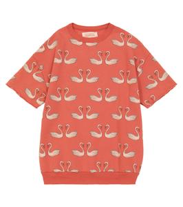 Футболка из хлопчатобумажного джерси с принтом The Animals Observatory, Red Swans