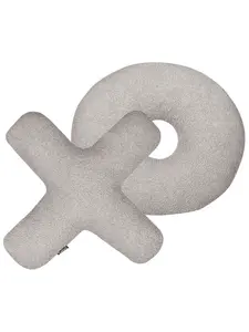 Декоративная подушка Beliani 2er Set Deko HESPERIS, серый