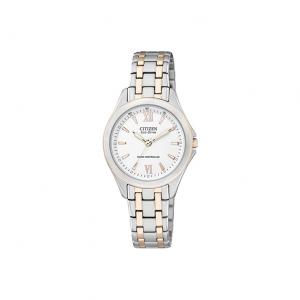 CITIZEN Часы Women's Ecology Drive Collection Watch, White Dial