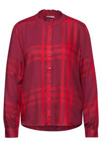 Рубашка STREET ONE Blouse, цвет mottled red