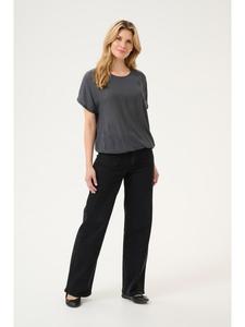 Блузка без рукавов KAamber свободного кроя в цвете Black Oyster Kaffe