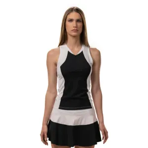 Женская футболка для паддла Luna Drop Shot, черный