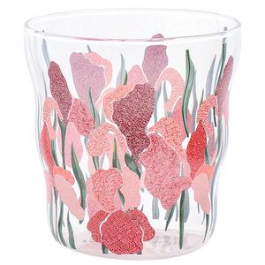 Стеклянные стаканы KAWASIMAYA, красный
