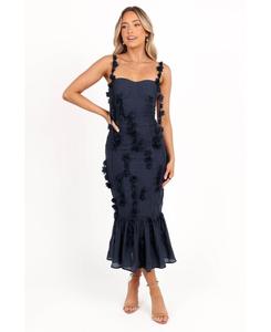 Женское платье миди Posedly Petal and Pup, Navy