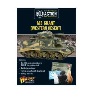 Грант M3 (Западная пустыня), Bolt Action - British Army (28mm)