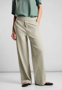 Брюки из ткани STREET ONE, завышенная талия, цвет Dolomite Stone
