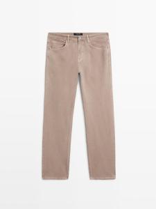 Зауженные джинсы Massimo Dutti, Mink