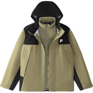 FOB Ветровка Куртка унисекс Таинственная бабочка Зеленый Fila Fusion