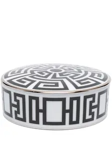 Поднос с абстрактным принтом Ginori 1735, черный