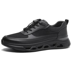 ELLE HOMME Низкие повседневные туфли с износостойким покрытием, черные, мужские