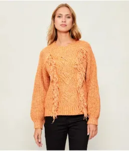 Свитер oversize fit Silvian Heach, оранжевый