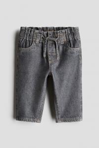 Джинсы-Бумажные пакеты H&M, серый