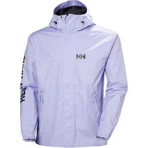 Худи с логотипом на рукаве HELLY HANSEN, фиолетовый