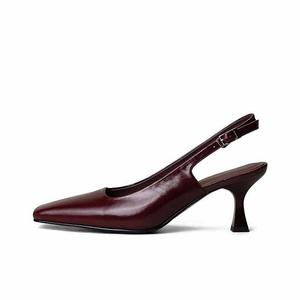 SHOEMAKER QUEEN Женские туфли на высоком каблуке красно-коричневые, цвет Red Brown