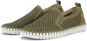 Мужские мокасины Ilse Jacobsen HORNBAEK Tulip140MEN, Без шнурков, Топсайдер, Army