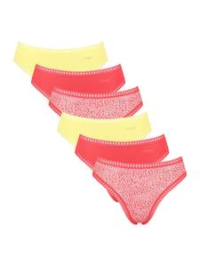 Трусики SLOGGI GO Crush, лимонно-желтый/красный