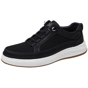 Низкие повседневные туфли с мягкой подошвой, устойчивые к истиранию и скольжению, для мужчин BOLE, Black