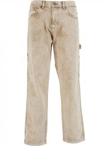 Джинсы DEF песочного цвета DEF