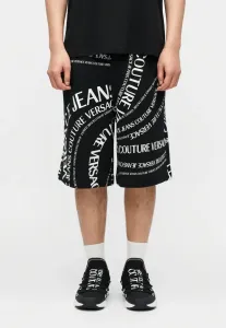 Шорты по всей поверхности Versace Jeans Couture, Black/White