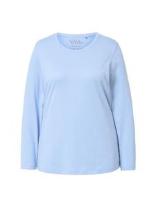 Футболка Ulla Popken Shirt, цвет lichtblau