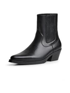 Ковбойские сапоги Bershka, черный