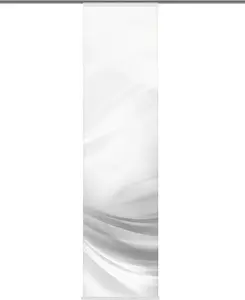 Панельная штора Lincoln серая пряжа Slub WxH 60x245 см