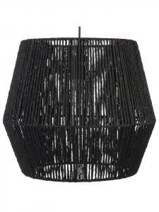 Beliani Подвесные светильники GWERU черного цвета - (Ш) 30 x (В) 35 x (Д) 30 см