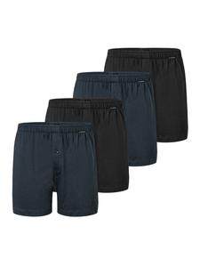 Трусы боксеры Schiesser, цвет schwarz/blau