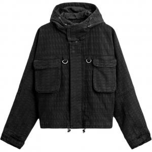 Джинсовая куртка мужская черный Zara