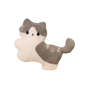 Плюшевая кукла милый котенок с тремя полосками высота 52см 77 SEVEN DREAM