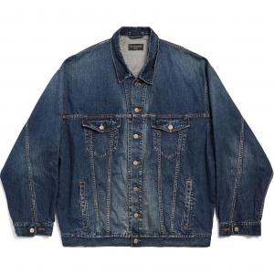 Balenciaga Куртка оверсайз на липучках, Blue