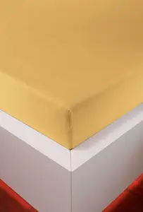 Простыня на резинке, трикотаж премиум-класса с эластаном, Eberle