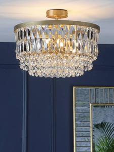 Rhosill полупотолочный светильник Laura Ashley, Antique Brass