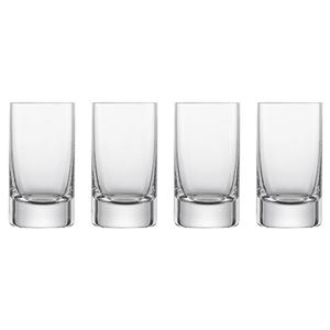 Zwiesel Glas Tavoro Рюмка Stamper Tritan Crystal Glass 50 мл, прозрачная (4 шт. в упаковке)
