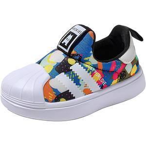 Износостойкие, легкие, амортизирующие, низкие детские кроссовки для повседневной жизни ABC KIDS, черный